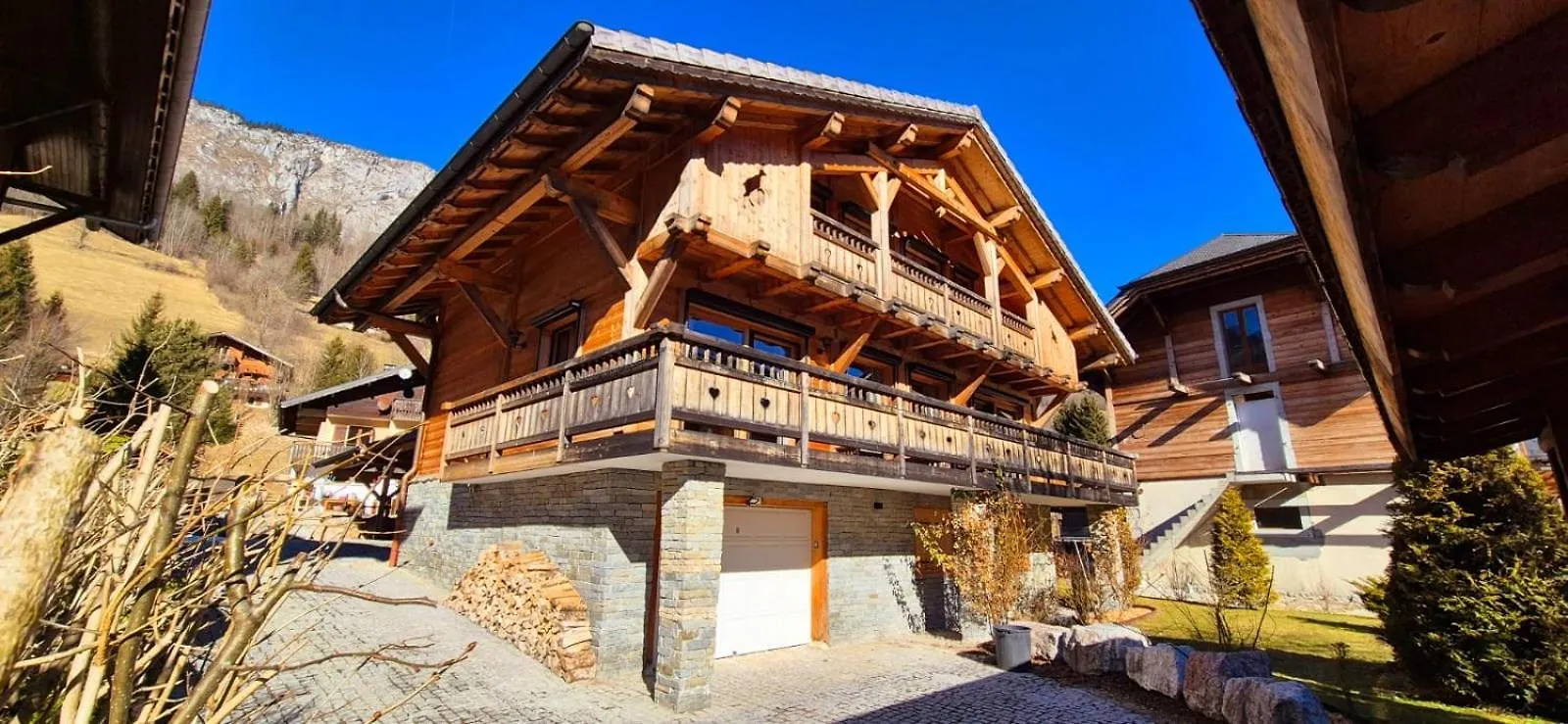 Chalet Familial - Vue Sur Les Alpes - アボンダンス
